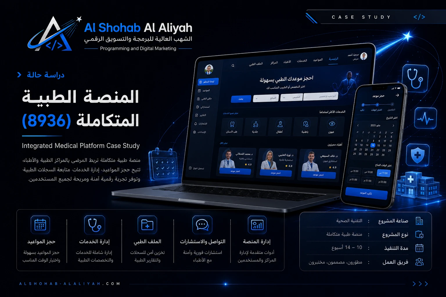 صورة توضيحية لمقال إنشاء تطبيق إلكتروني من مدونة الشهب العالية