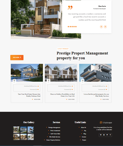 Integrated Real Estate Platforms - Seller, Buyer, Landlord, Tenant, Owner